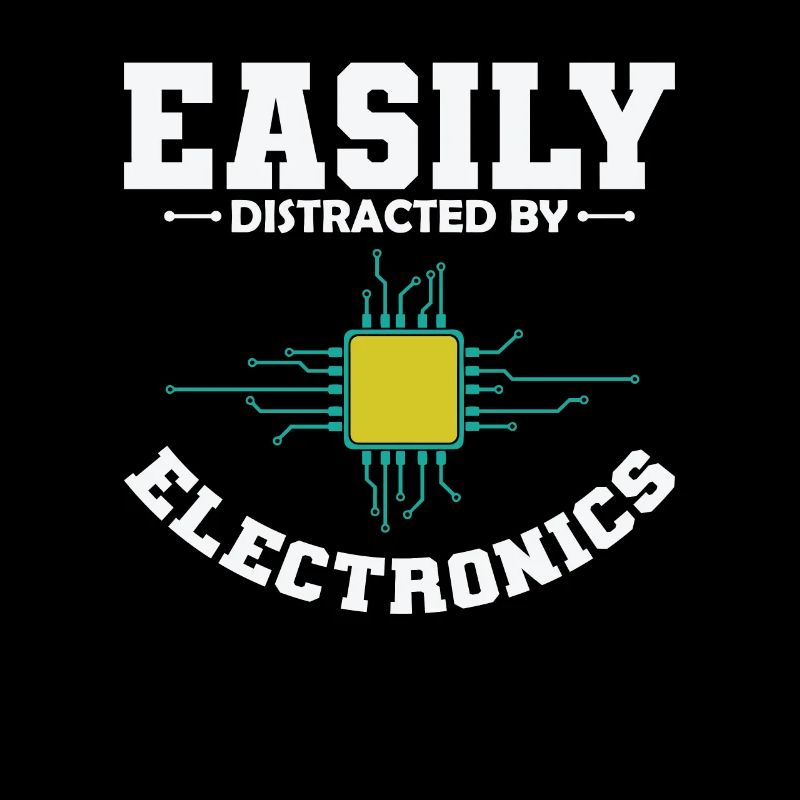 Facilement distrait par la profession d’électronicien