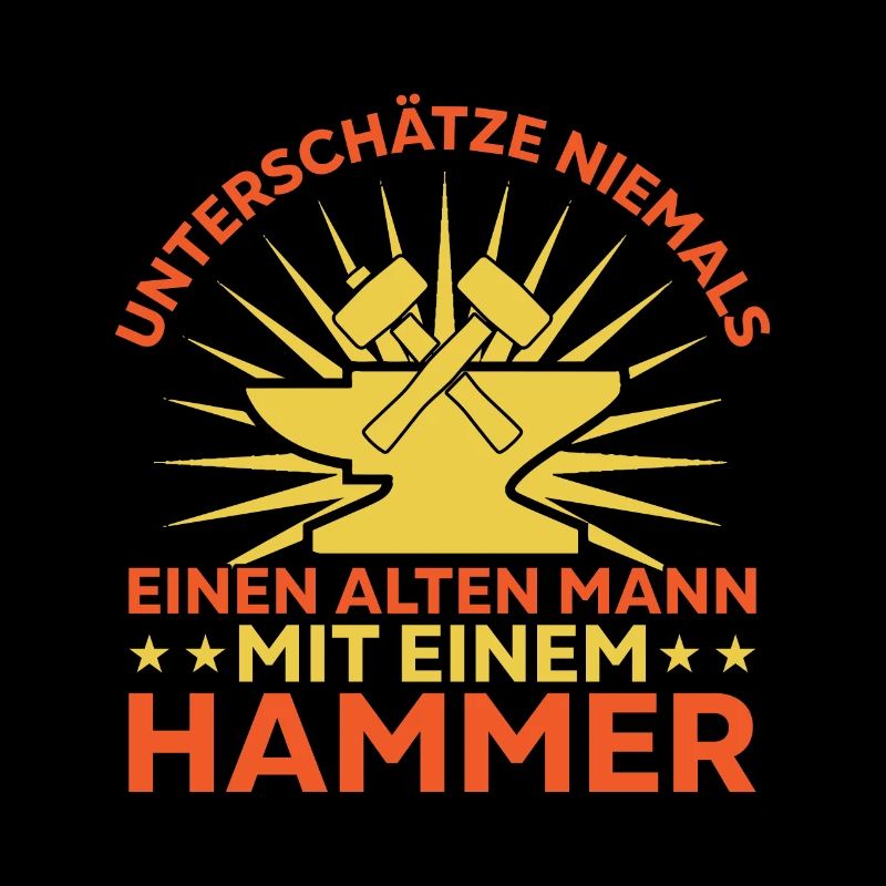Never underestimate an old man with a hammer