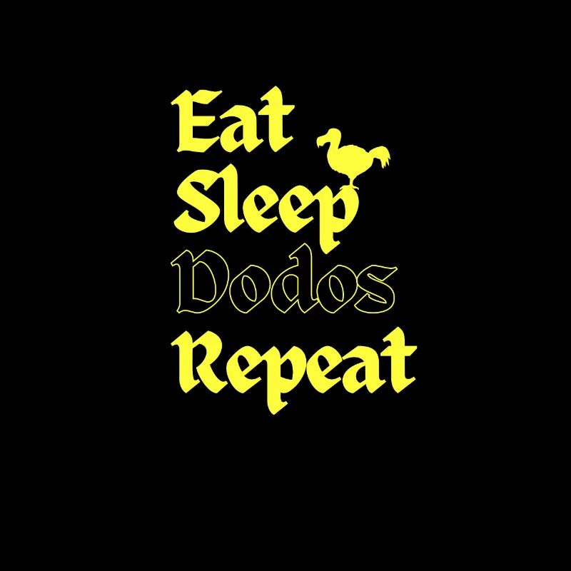 Manger Sleep Dodos Répéter
