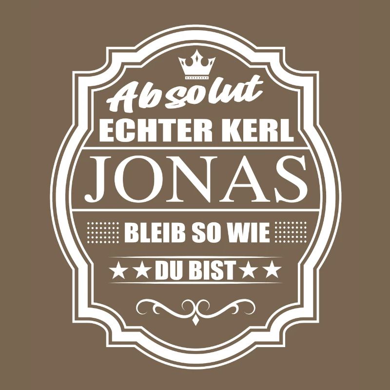 Absolument vrai gars Jonas reste comme tu es