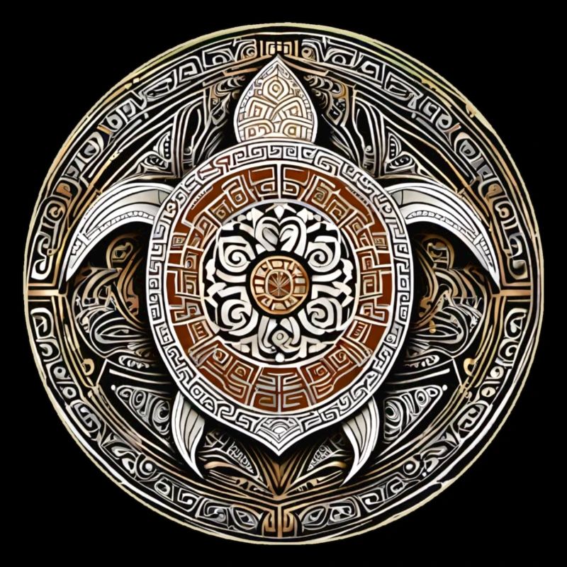 Maori Symbol Turtle IV