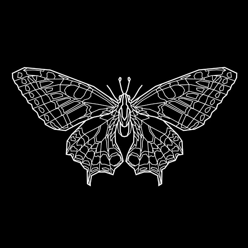 blanc papillon