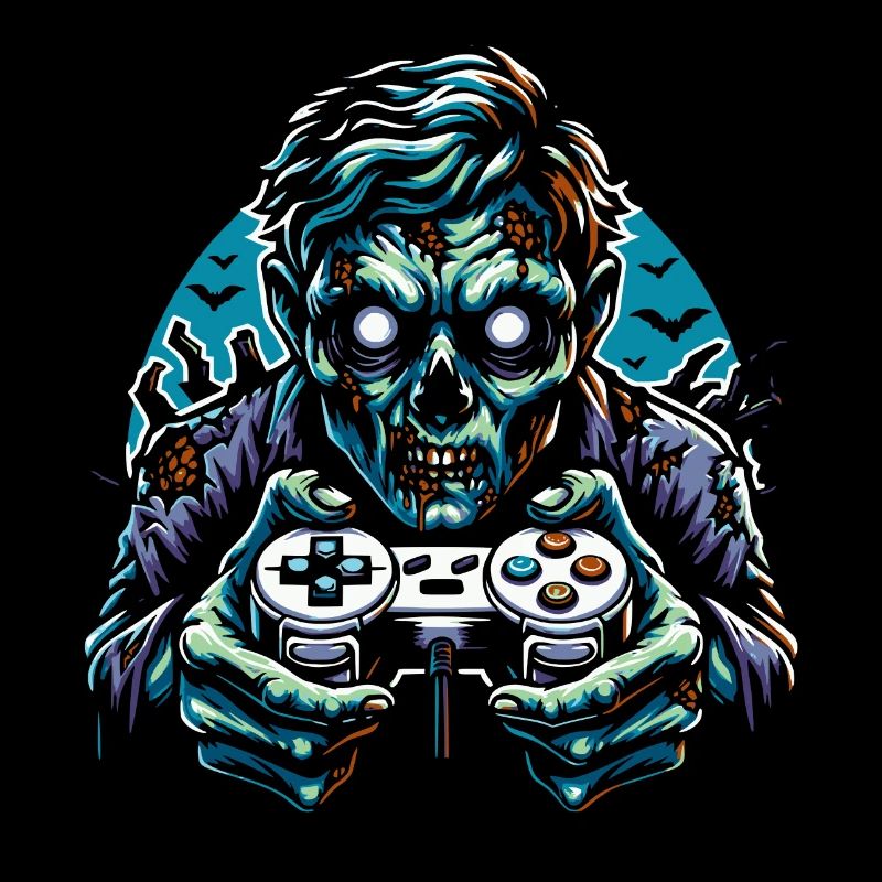 Manette de jeu Zombie