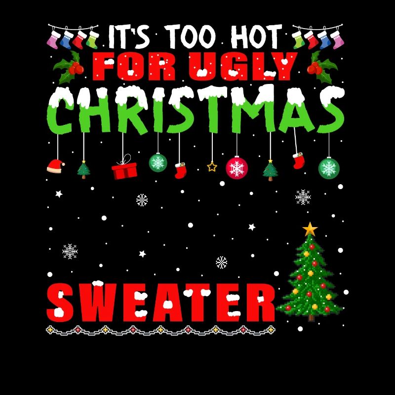 Il fait trop chaud pour les pulls de Noël moches