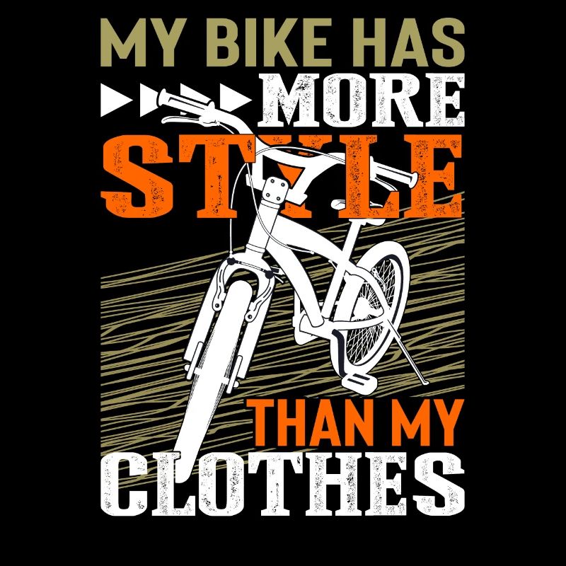 Mon vélo a plus de style que mes vêtements