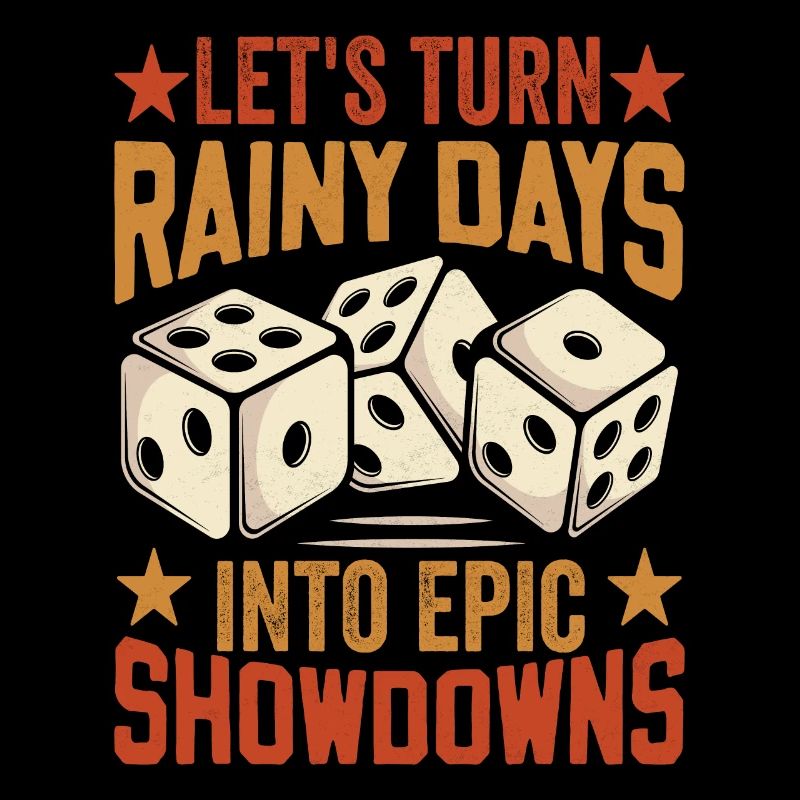 Board Game Saying - Turning Rainy Days Board game