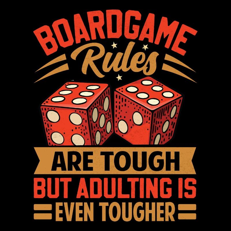 Règles du jeu de société - mais l’âge adulte est plus difficile