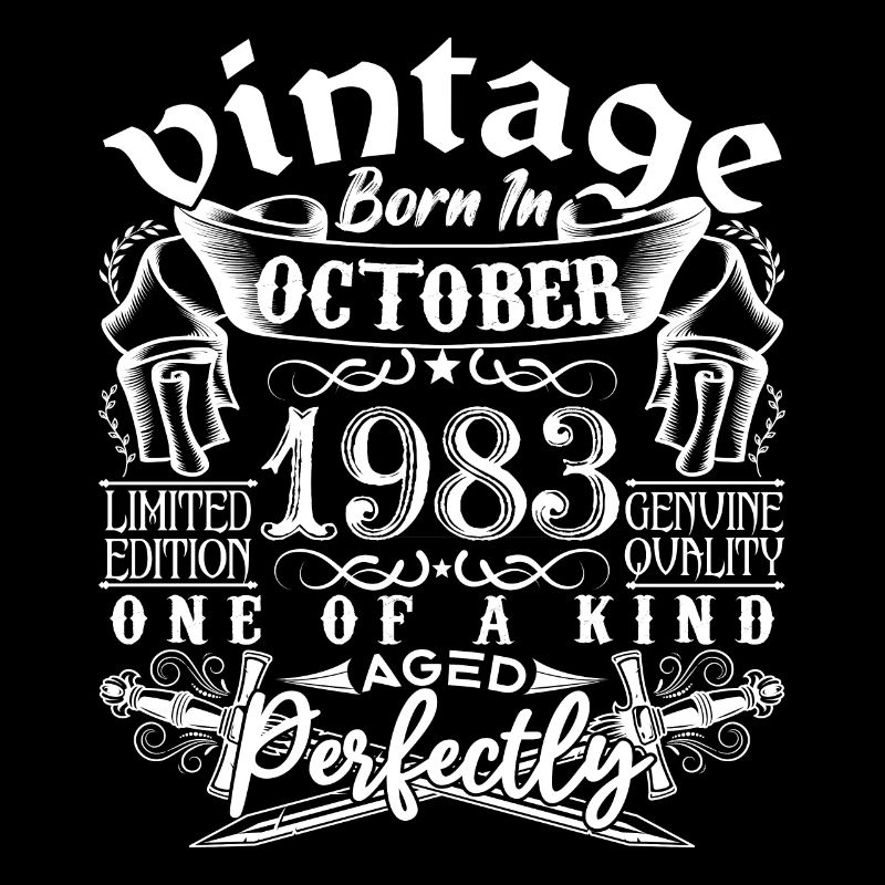 1983 Octobre 1983 anniversaire October 1983