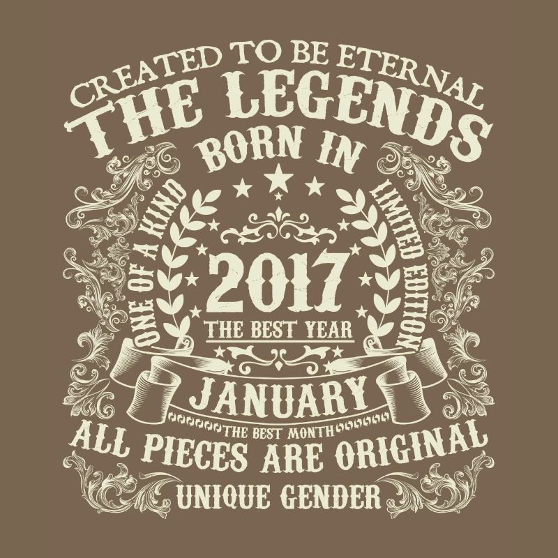 Janvier 2017 anniversaire 2017 Janvier année