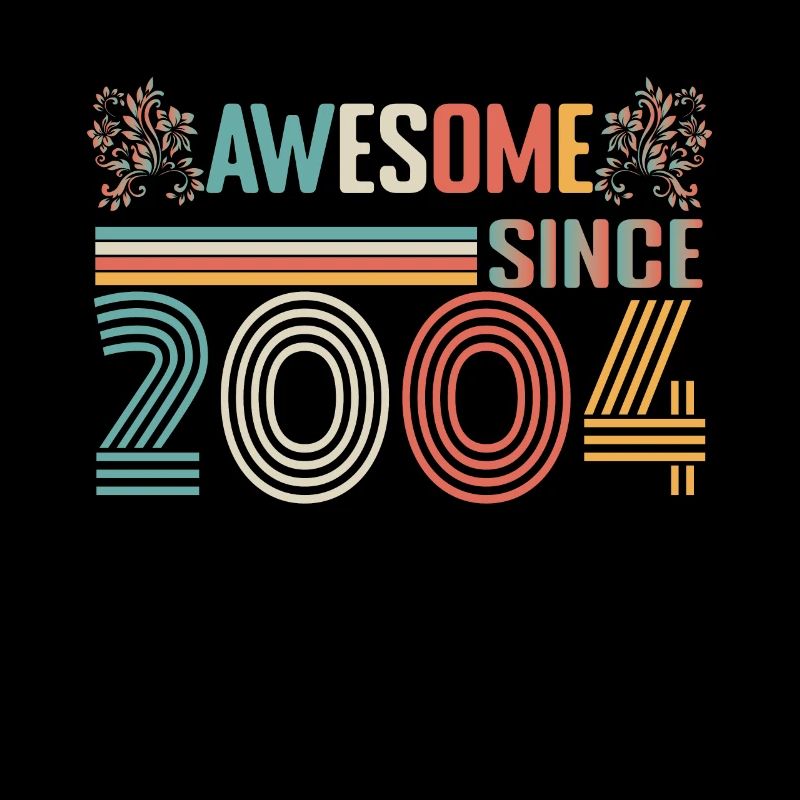 Anniversaire 2004 depuis 2004 Millésime 2004