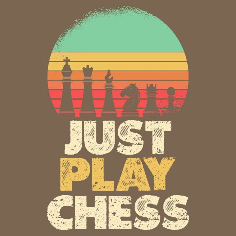 Jouez simplement aux échecs Retro Sunset