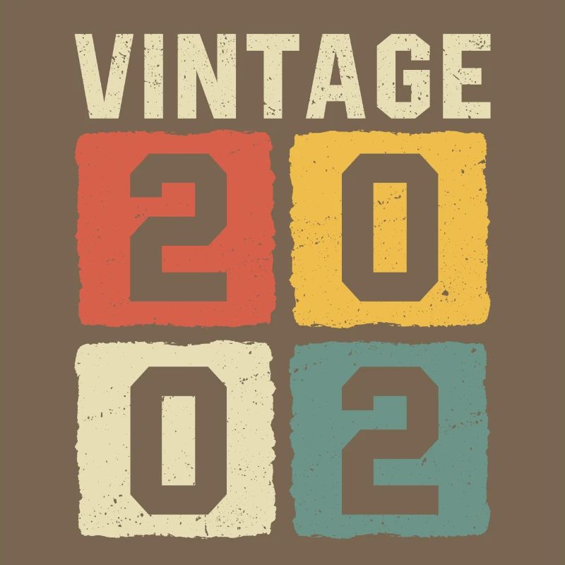Vintage 2002 Born 2002