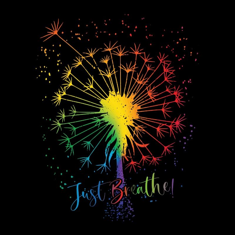 Just Dandelion Rainbow LBGT Sarcasm