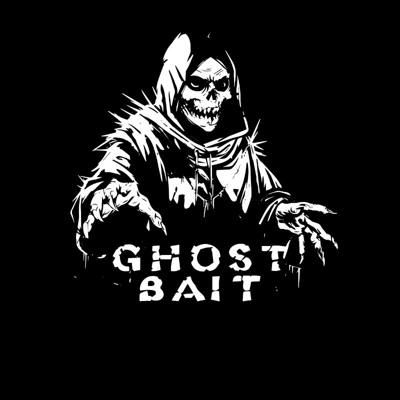 Ghost Bait Spooky Grim Reaper Ghost Hunter