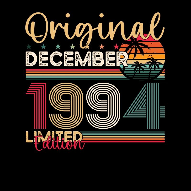 29th Birthday Original December Born 1994