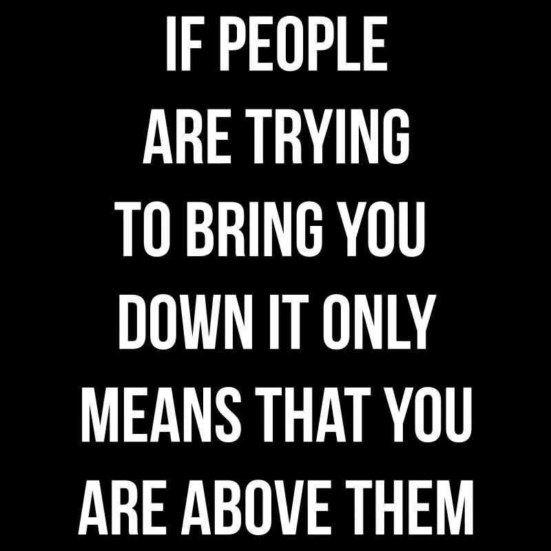 above them
