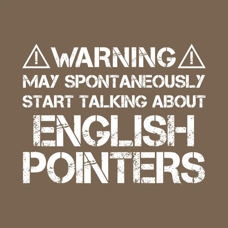 English Pointer Warning