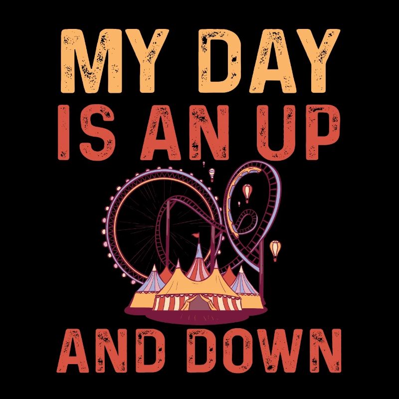 Fun Roller Coaster Fan Design