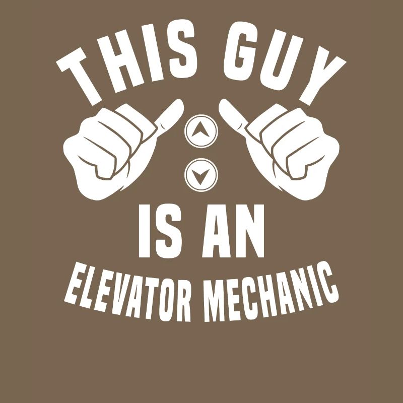Funny Elevator Technician Gift