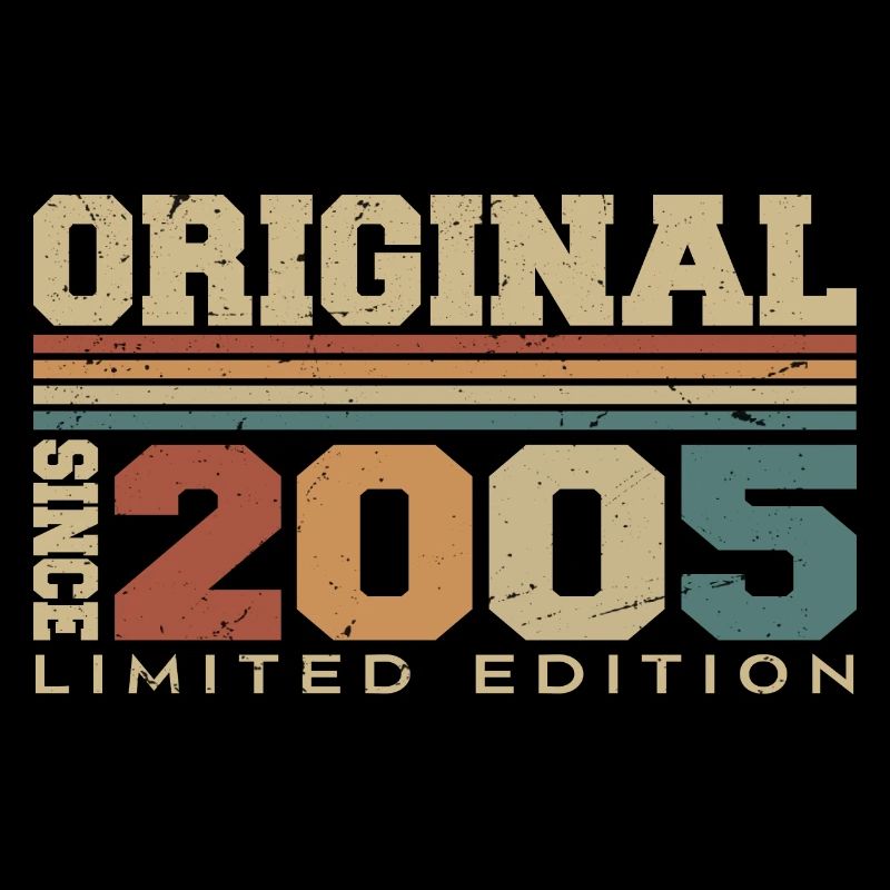 Original 2005 Retro Gift 19th Anniversary 2005