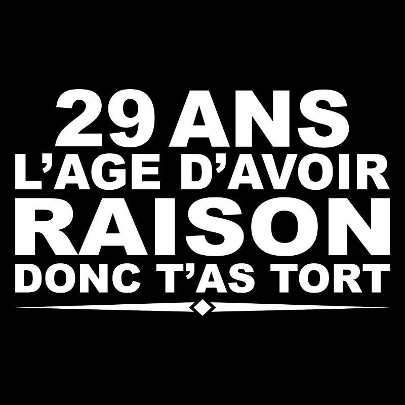 29 ans | Humour Cadeau D’anniversaire 29 ans