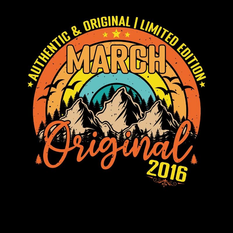 Mars 2016 Mars anniversaire 2016 Mars Originale