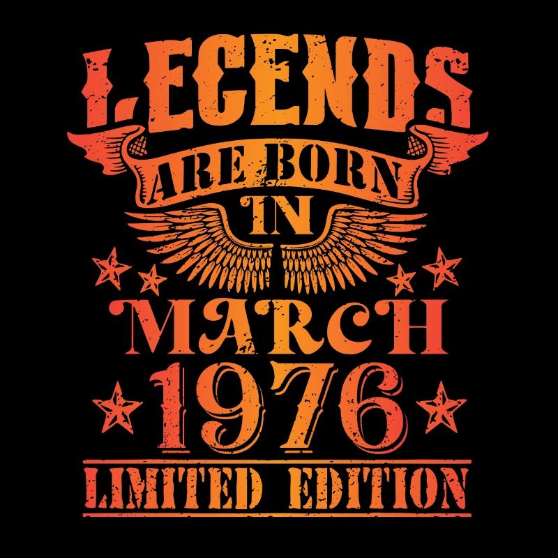 Anniversaire Mars 1976 Edition Limitée Millésime