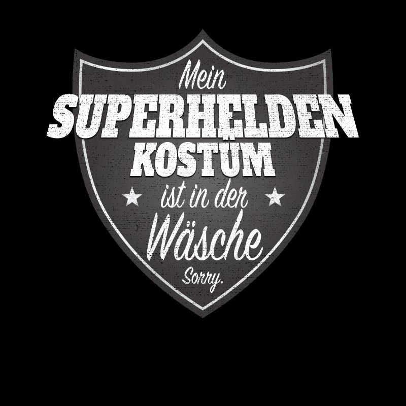 Costume de super-héros est à la lessive Carnaval Cologne