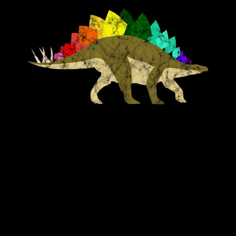 Dinosaures arc-en-ciel