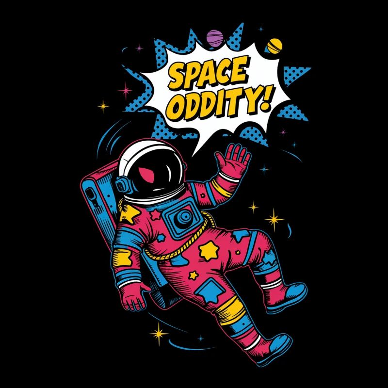 Aventurier cosmique de l’étrangeté de l’espace
