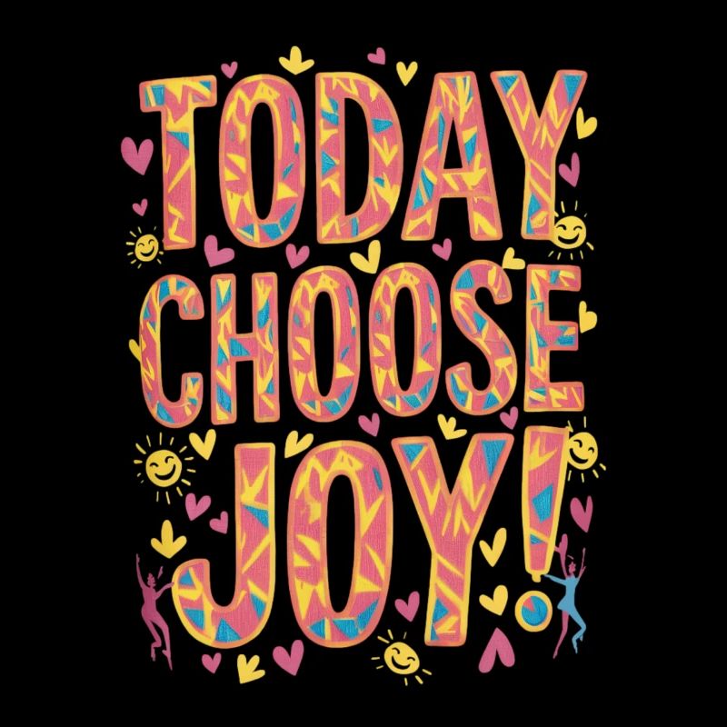 Today I choose joy and happiness