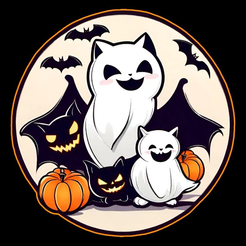 Mignons monstres d’Halloween