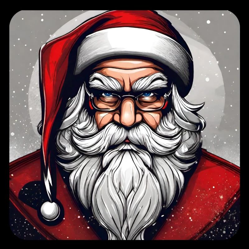 Père Noël sinistre maléfique