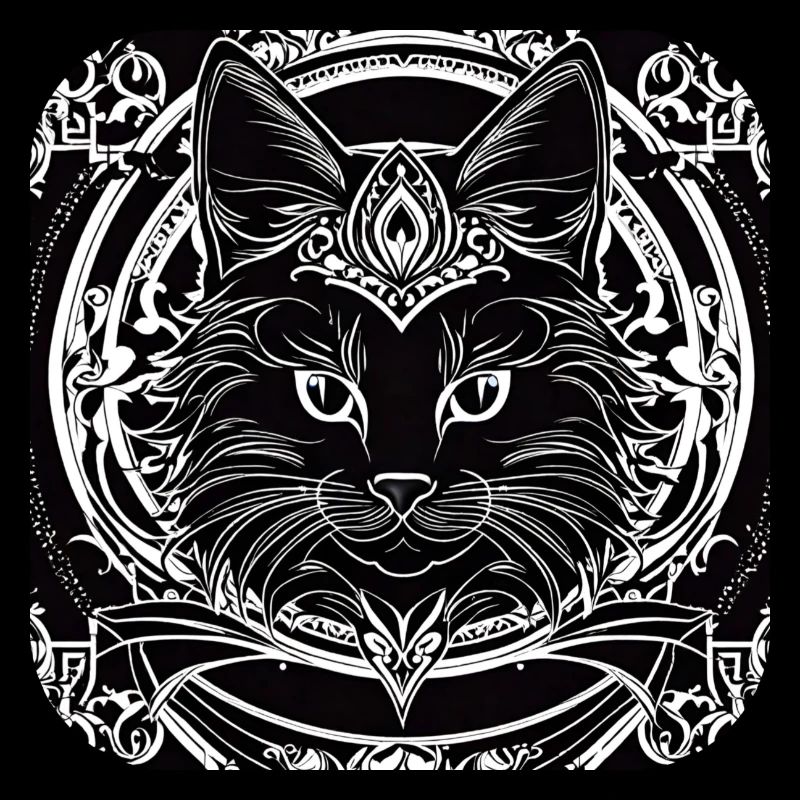 Chat gothique cool