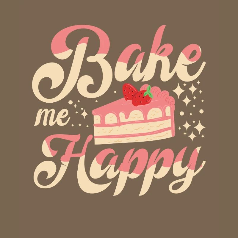 Cake Baker Bake Me Happy Cupcake