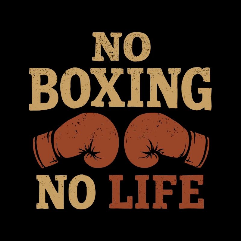 No Boxing No Life Gants de boxe Gants de boxe