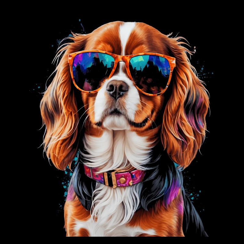 Cavalier King Charles Spaniel Lunettes de Soleil Chien