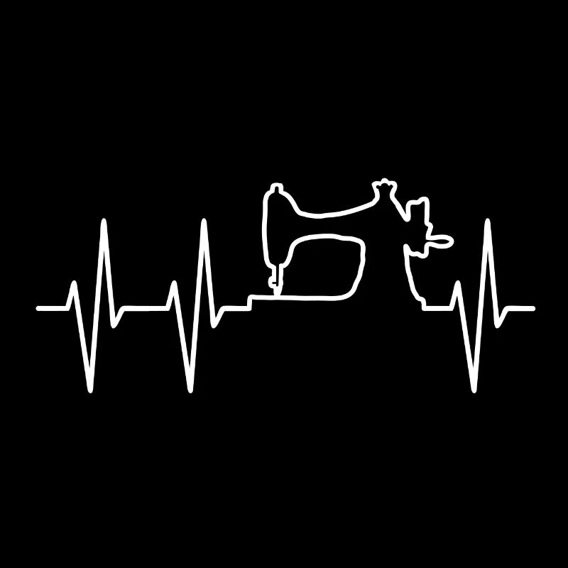 Rythme cardiaque à coudre | Machine à coudre DIY |