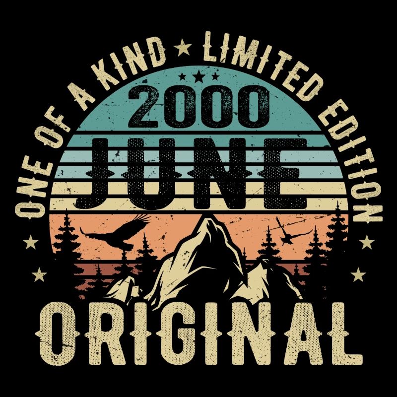 Legendary Since June 2000 Birthday Gift 2000