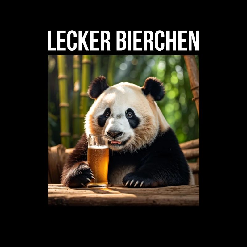 Panda with Beer Yummy Beer Beer Meme