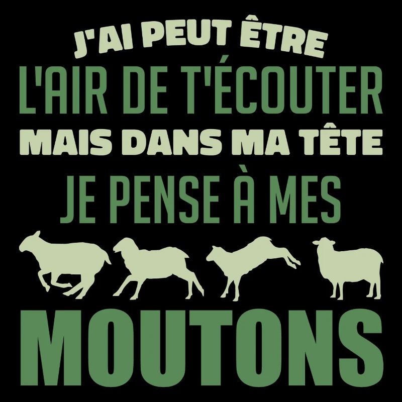 Je pense à mes moutons