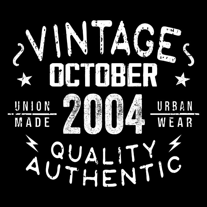Né en octobre 2004 Don en octobre - 2004