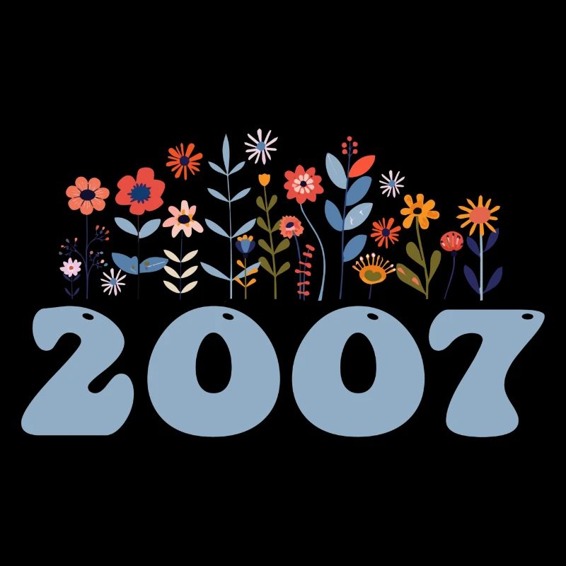 2007 Floral Pattern 2007 Floral Theme Flowers 2007