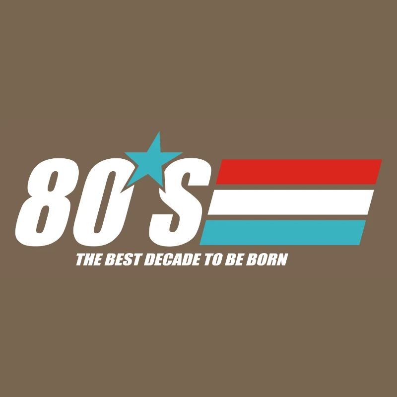 80s Decade Graphic