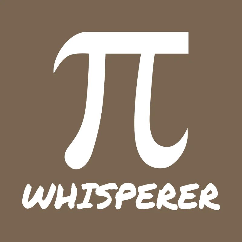 Professeur de mathématiques Mathématicien Pi Flüsterer