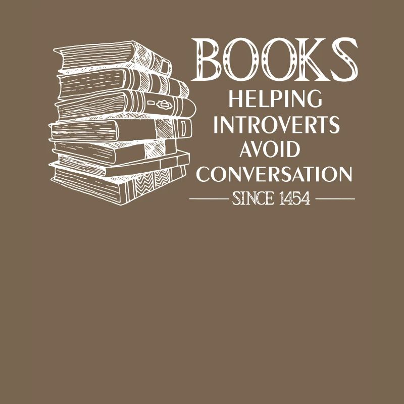 Books Introverts Avoid Conversation Introvert Book