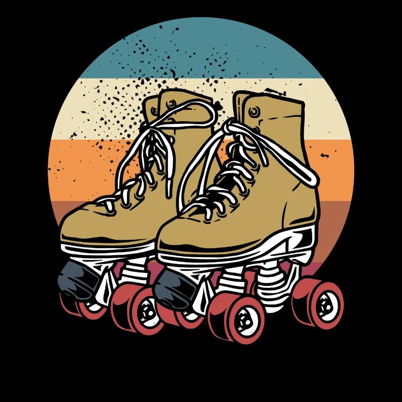 Roller Skates Retro 70s 80s Roller Skating