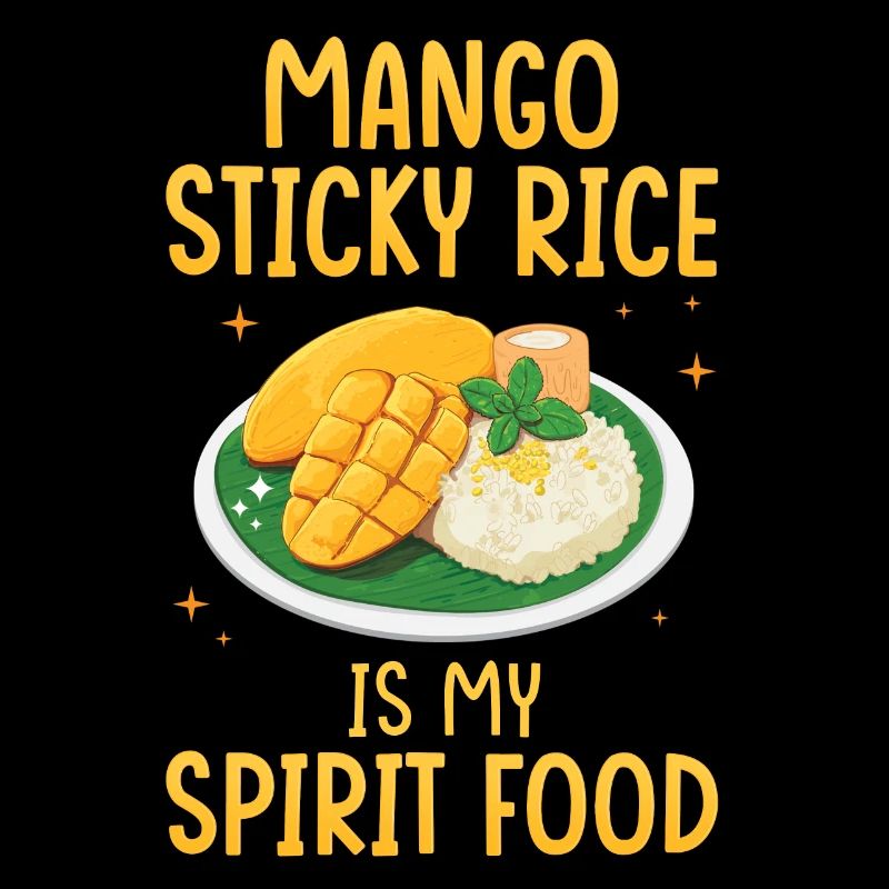 Le riz gluant à la mangue est mon plat préféré