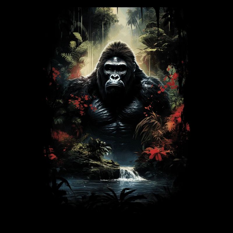 Gorille, Wilderness, Primate, Nature, Singe