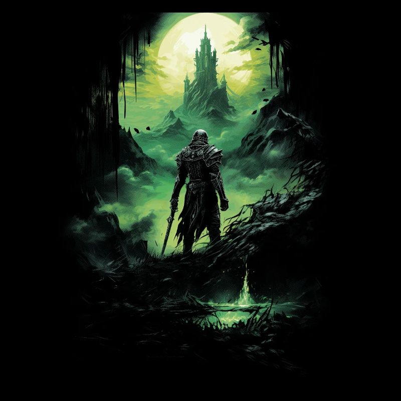 Fantasy Knight Castle Magic Fairy Tale Mythical Gothic